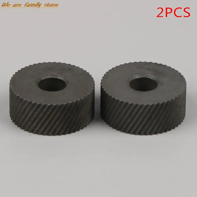 

Новинка 2 шт. противоскользящее грубая Диагональ 1,0 ретикулярное Рифленое колесо для токарного станка по металлу