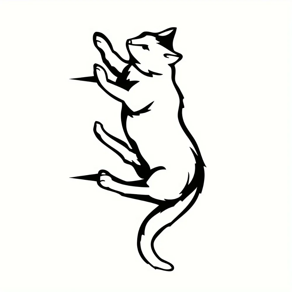 Привлекательный Металлический Садовый Кол Для Кошек Деревенский Уличный Декор