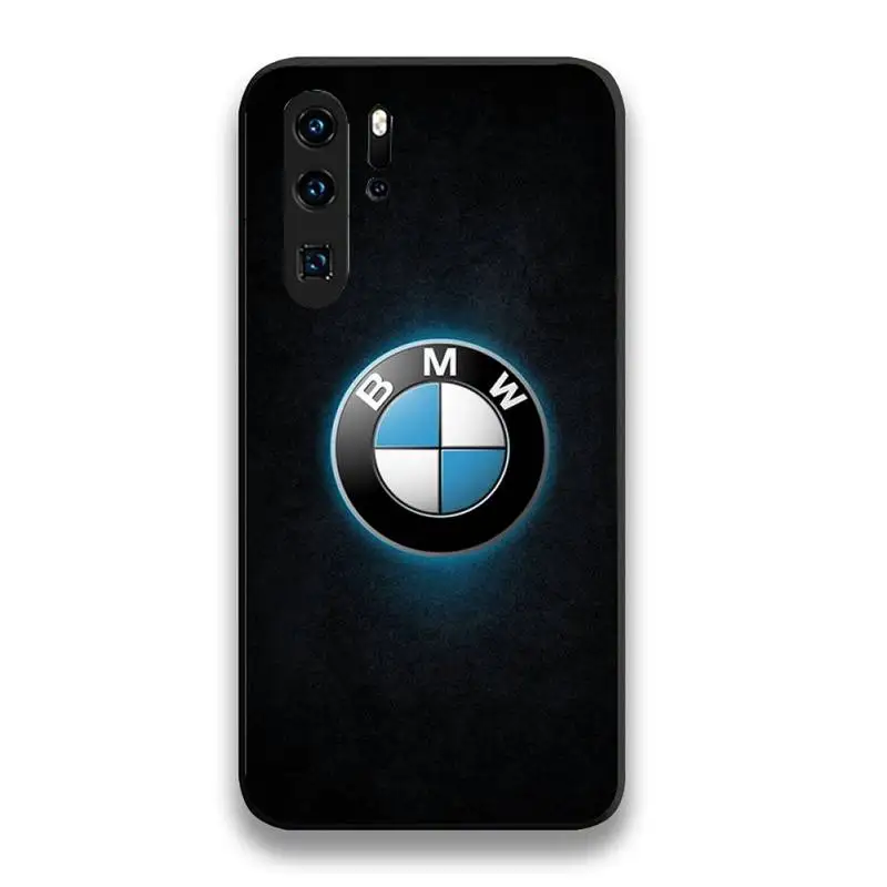 Роскошный автомобильный чехол M-Power для телефона BMW Huawei Mate 10 20 Lite Pro X Honor Play Y6 5 7 9 Prime