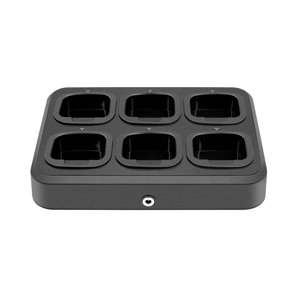 6-Way Multi-Functional Charger Adapter Rapid Charging for PX-777 VEV-3288S VEV-V1000 Walkie Talkie Two Way Radio