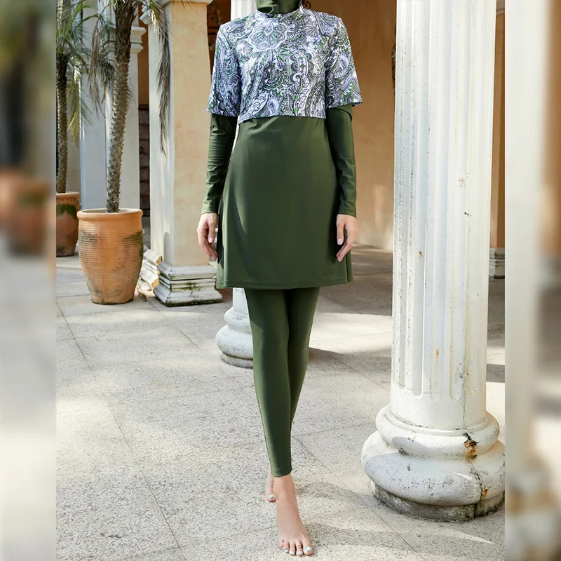 Новинка 2022 купальный костюм с длинным рукавом скромная одежда для плавания