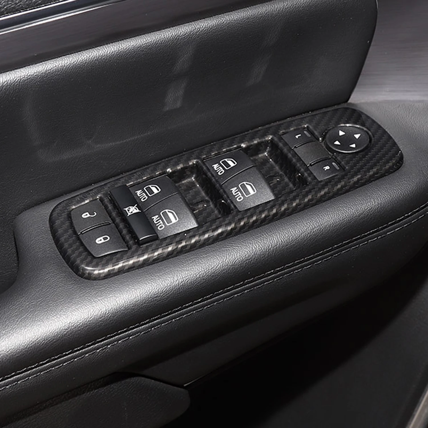 4 шт., карбоновые крышки для автомобильных дверей и окон, для Dodge Durango 2011-2022 (art.: 3920bc09d4ea4) - 3920bc09d4ea4