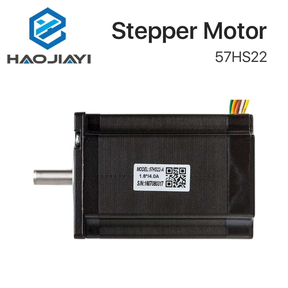 Двухфазный шаговый двигатель Leadshine 57HS22 NEMA23 5 A Длина 81 мм вал 8