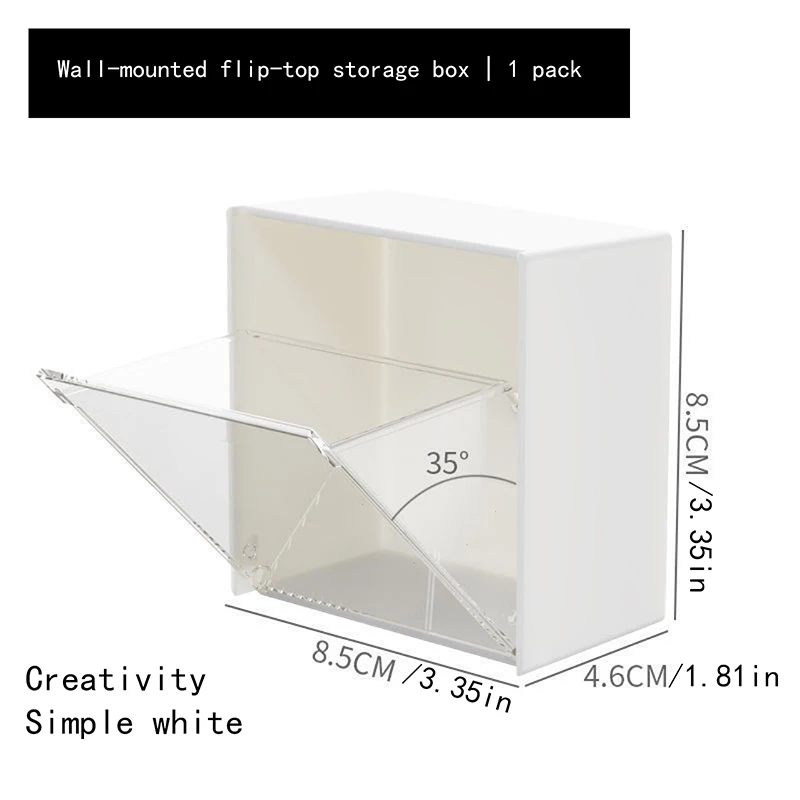 Настенный Органайзер многофункциональный держатель ватных тампонов для ванной
