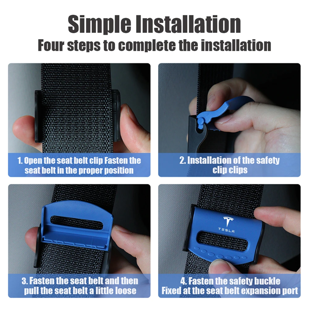 2/4 шт. ограничитель регулировки ремня безопасности для автомобильного сиденья