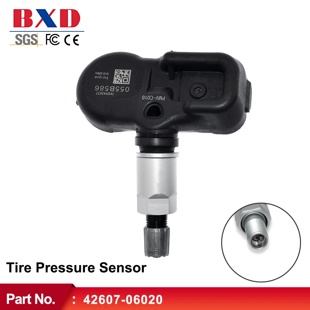 

TPMS Tire Pressure Sensor PMV-C010 42607-06020 For LEXUS RX SERIES, TOYOTA ALPHARD AVALON CAMRY COROLLA FR-S
