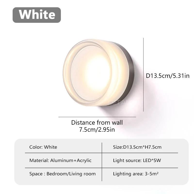 

PHYVAL Настенная лампа в скандинавском стиле