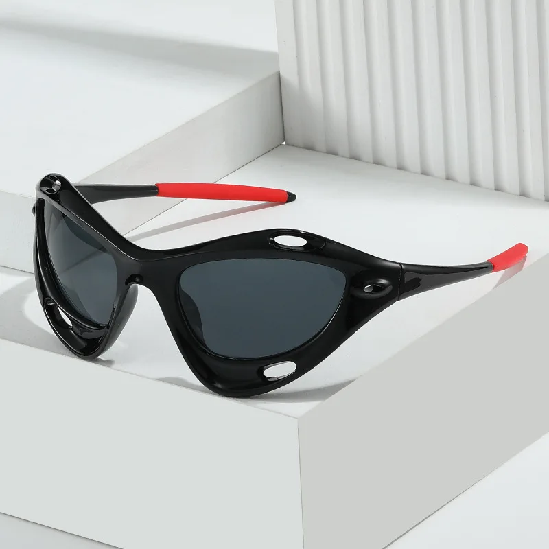 

ZLY 2022 New Fashion Cat Eye Sunglasses Men Women Gradients Lens PC Frame Travel Hiking Style Brand Designer High-Quality UV400