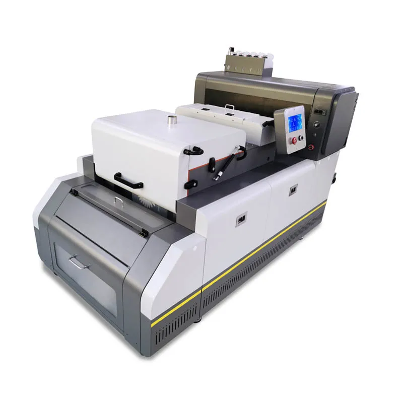 LINKO 2021 I3200 30cm 60cm DTF Printer A3 A2 30cm 60cm XP600 Set All in One DTF Print and Powder Dyer Machine