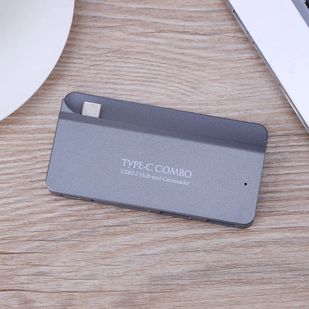 

USB 3.1 Type-C/ Micro USB/ USB 3.0 To 3 x USB Hub SD/TF Card Reader Combo Multi Usb Hub Ugreen Type C Accessories