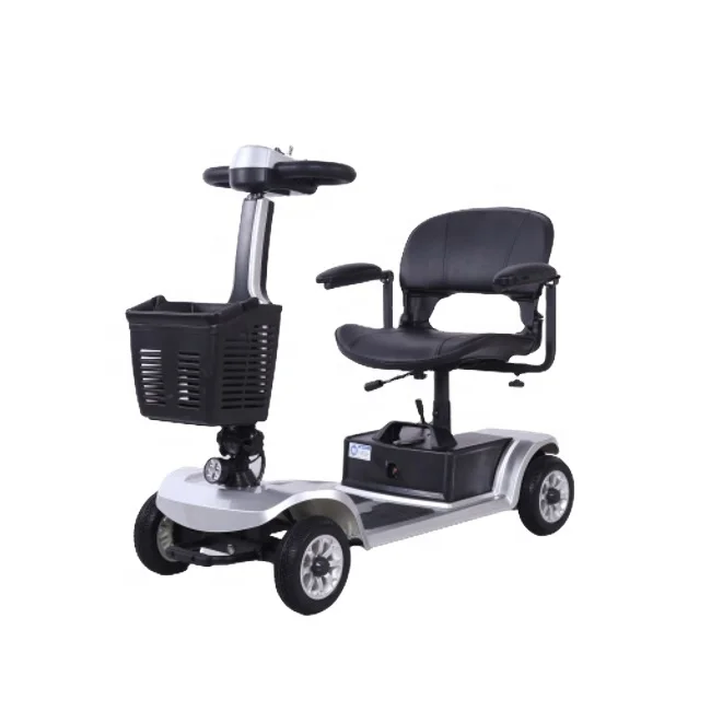 

[USA EU Stock] Elderly Electric 4 Wheel Disabled Handicap Folding Foldable Mobility Scooters