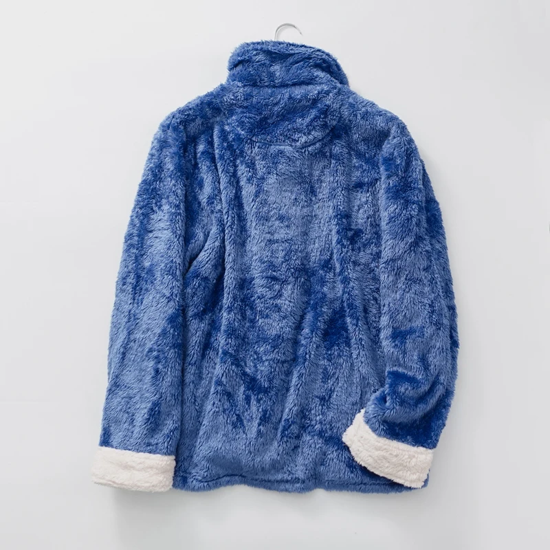 Осенне-зимние мужские костюмы из шерсти утепленные теплые пижамы модные