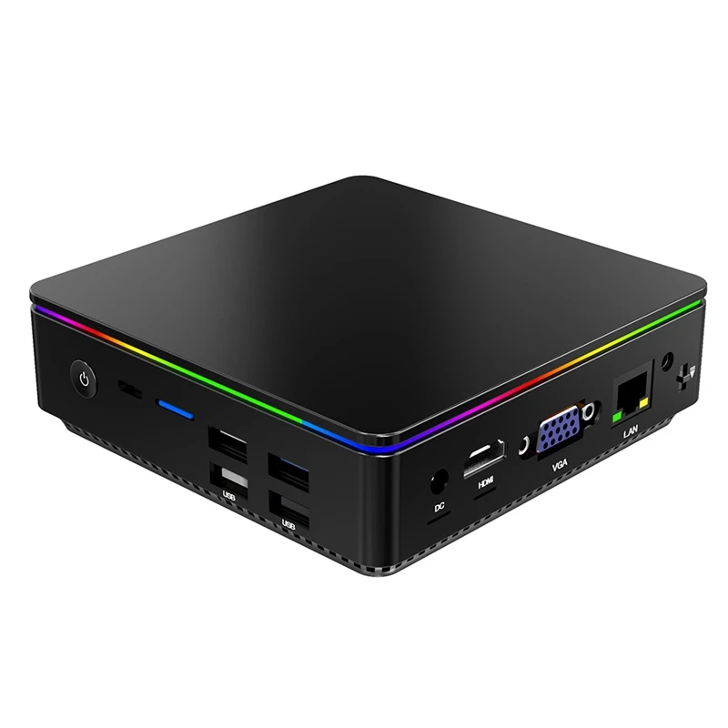 

Home Theater T95 P1 Windows10 Smart Tv Set-Top Box Player 4K 4+64G Media Player Tv Box Smart Hdtv Box Black EU Plug