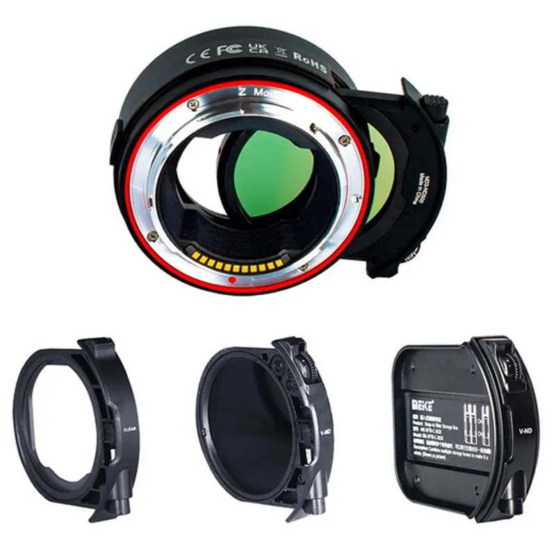 Фото Адаптер Meike MK-EFTZ-C с автоматическим фокусировкой для объективов Canon EF/EF-S и камер серии Nikon Z №2