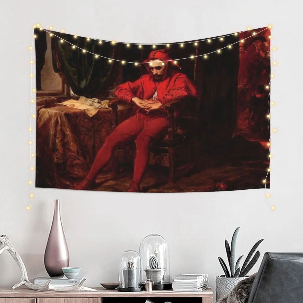 Гобелен Stańczyk (Sad Red Jester Clown) Jan Matejko