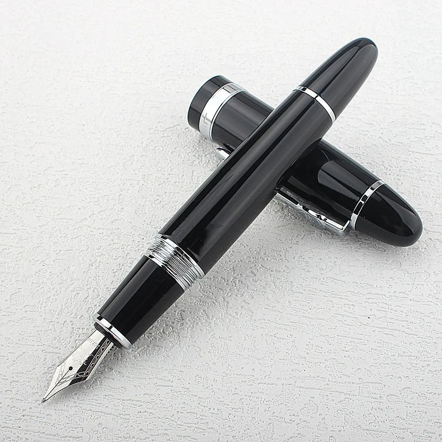 Роскошная металлическая авторучка JinHao 159 вращающаяся ручка наконечник 35 мм