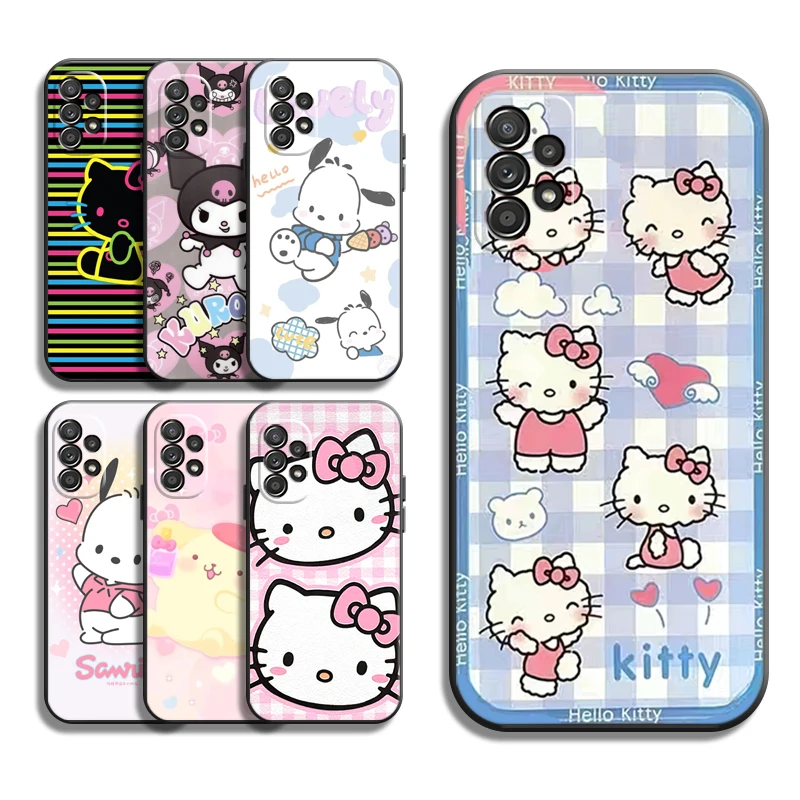 

Hello Kitty Cute 2023 Phone Cases For Samsung Galaxy S20 FE S20 Lite S8 Plus S9 Plus S10 S10E S10 Lite M11 M12 Coque Soft TPU