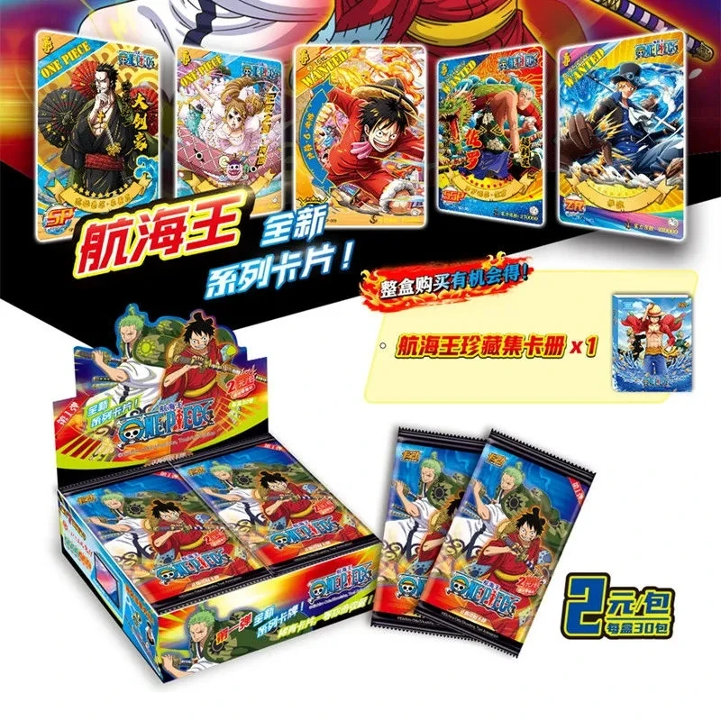 One Piece Card Luffy Classic Deluxe Edition коллекция Flash семейная детская настольная игра игрушки