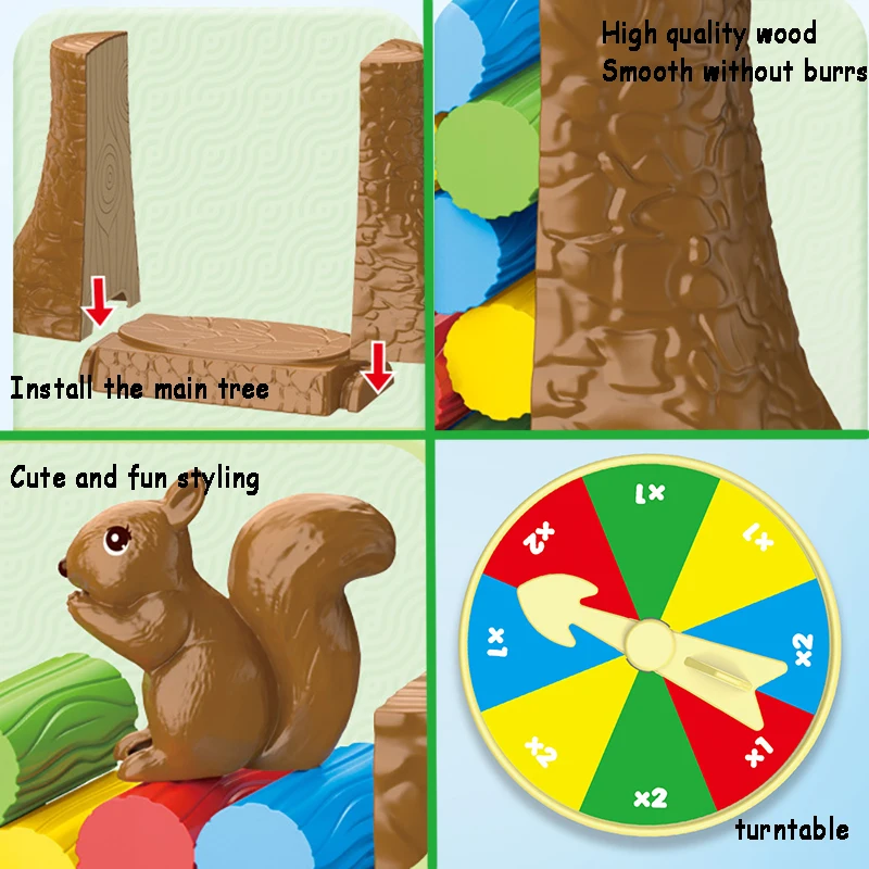 Детская балансировочная башня настольные игры игрушки для укладки вызов