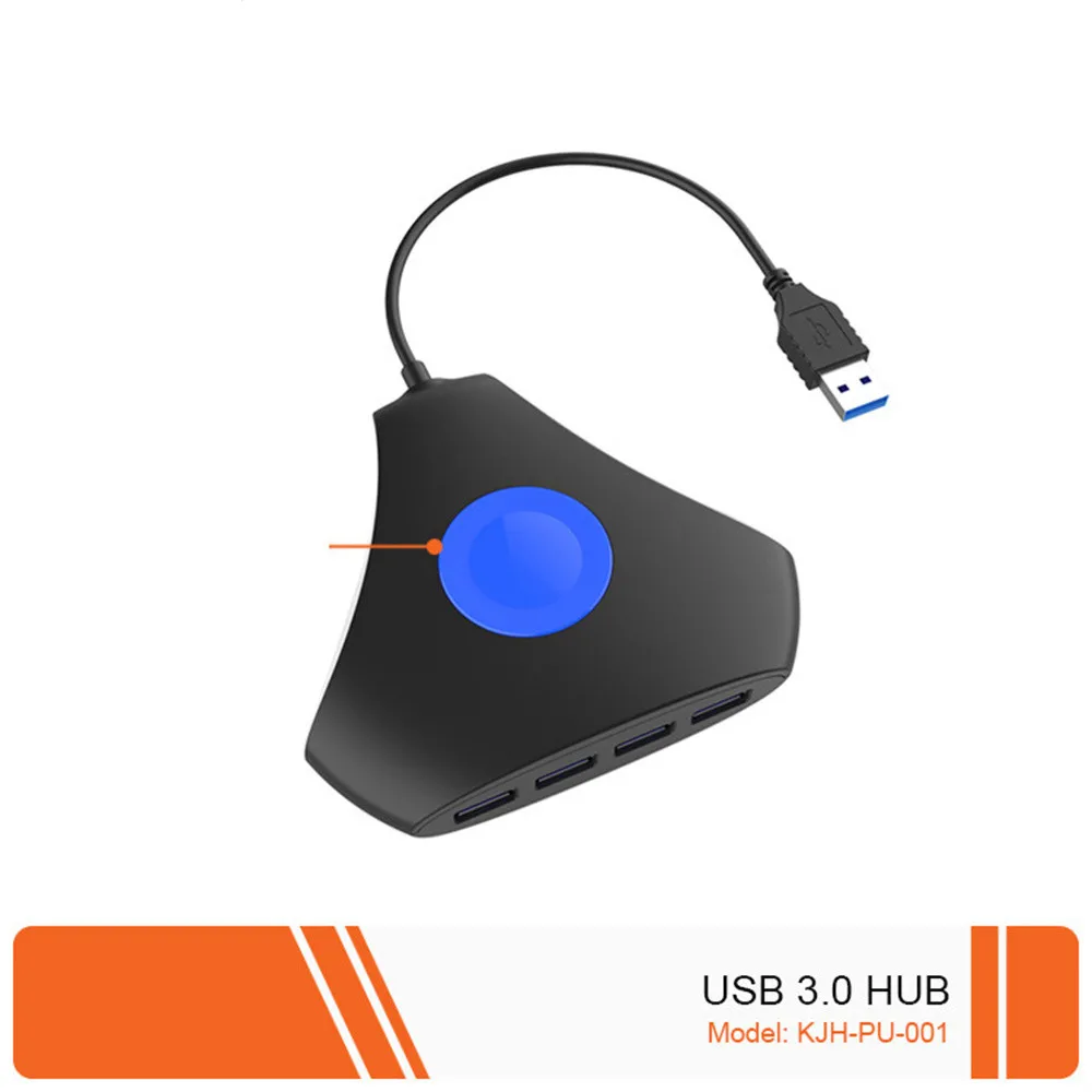 

RYRA USB Extender 3.0 High-speed Splitter Multi-interface Converter Notebook Computer 4 Port Multi-function Adapter For Computer