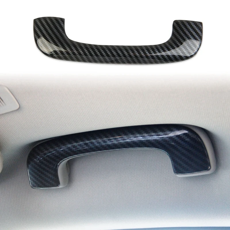 

Roof Grab Handle Cover Trim Roof Handle Decoration Decoration For Dodge Durango 2011-2022 Accessories, ABS Carbon Fiber