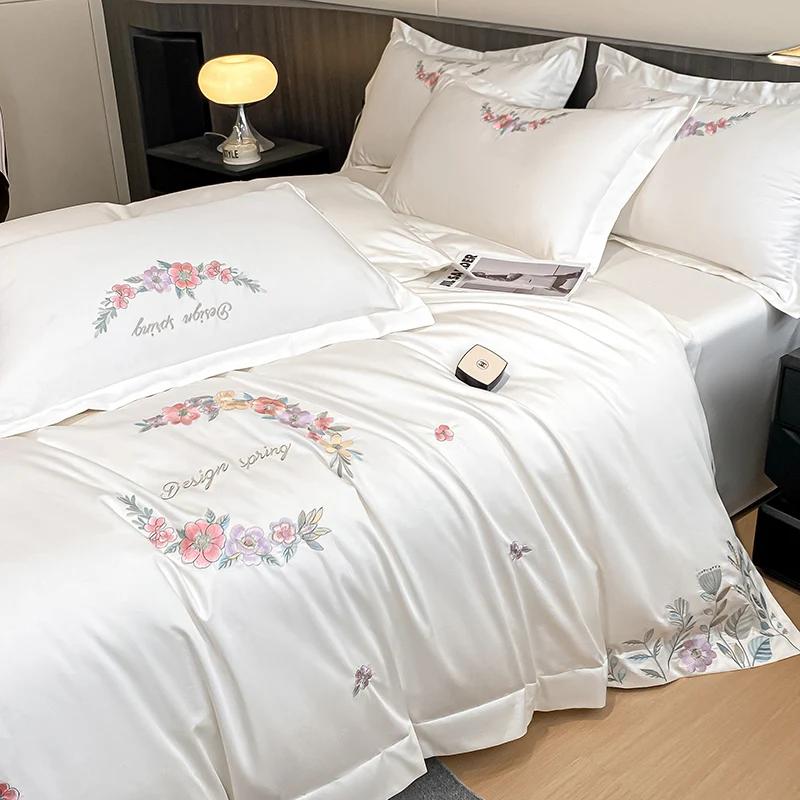 Роскошный комплект постельного белья из 100% египетского хлопка роскошные