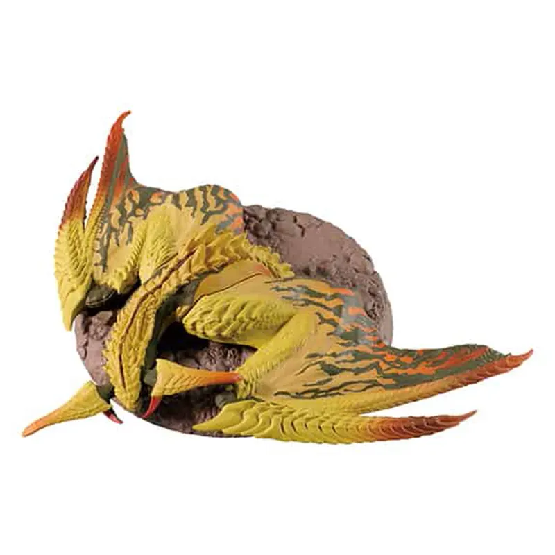 Фото Оригинальная коллекционная мини-фигурка Bandai Gashapon Monster Hunter Vol 4 Capture Team: Раджанг, Фростфанг, Нарва. Настольная модель для демонстрации. №5