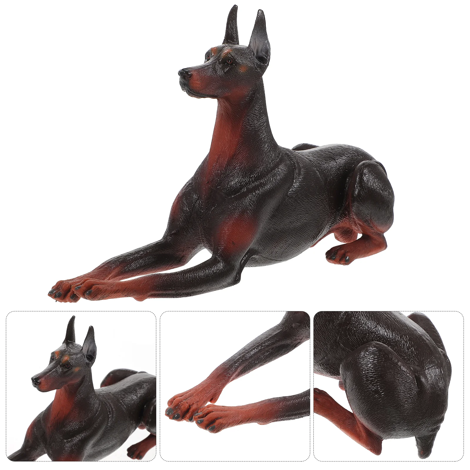 

Фигурка животного, игрушка, собака, украшение для собаки, фигурка для детей, маленькая деталь для украшения дома, обучение