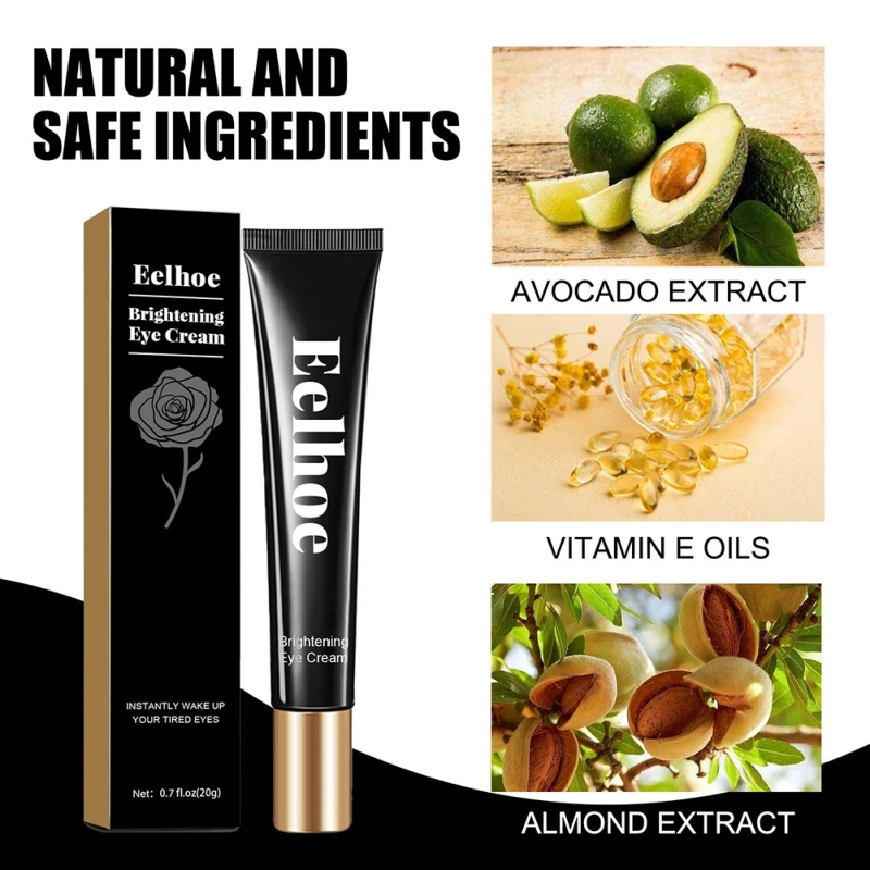 

Антивозрастной крем для кожи вокруг глаз, сыворотка для ухода за кожей вокруг глаз, от Тёмных кругов и мешков под глазами, припухлости и припухлости, 20 г