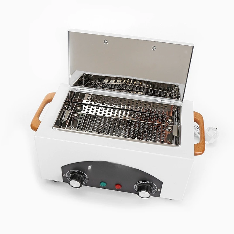 

Mini High Temperature Sterilizer Cabinet Dry Heat Beauty Salon Equipment Hot Towel Warmers For Metal Nail Tools