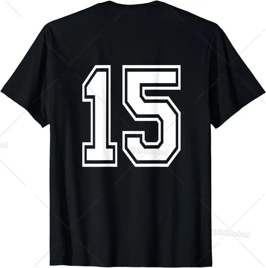 Футболка Мужская/женская с надписью Lucky Number Player прохладная тенниска принтом на