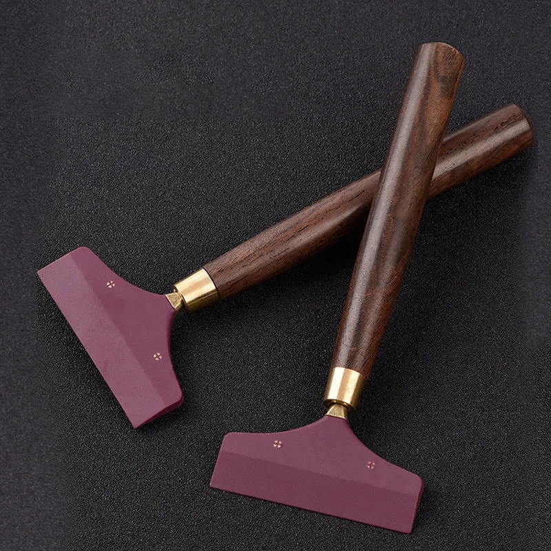 

1Pcs S/L Silicone Water Scraper Tea Accessories Wood Grain Wiper Brush Cleaning Tool Tea Art Brush Wiper Brush Cleaning Tool