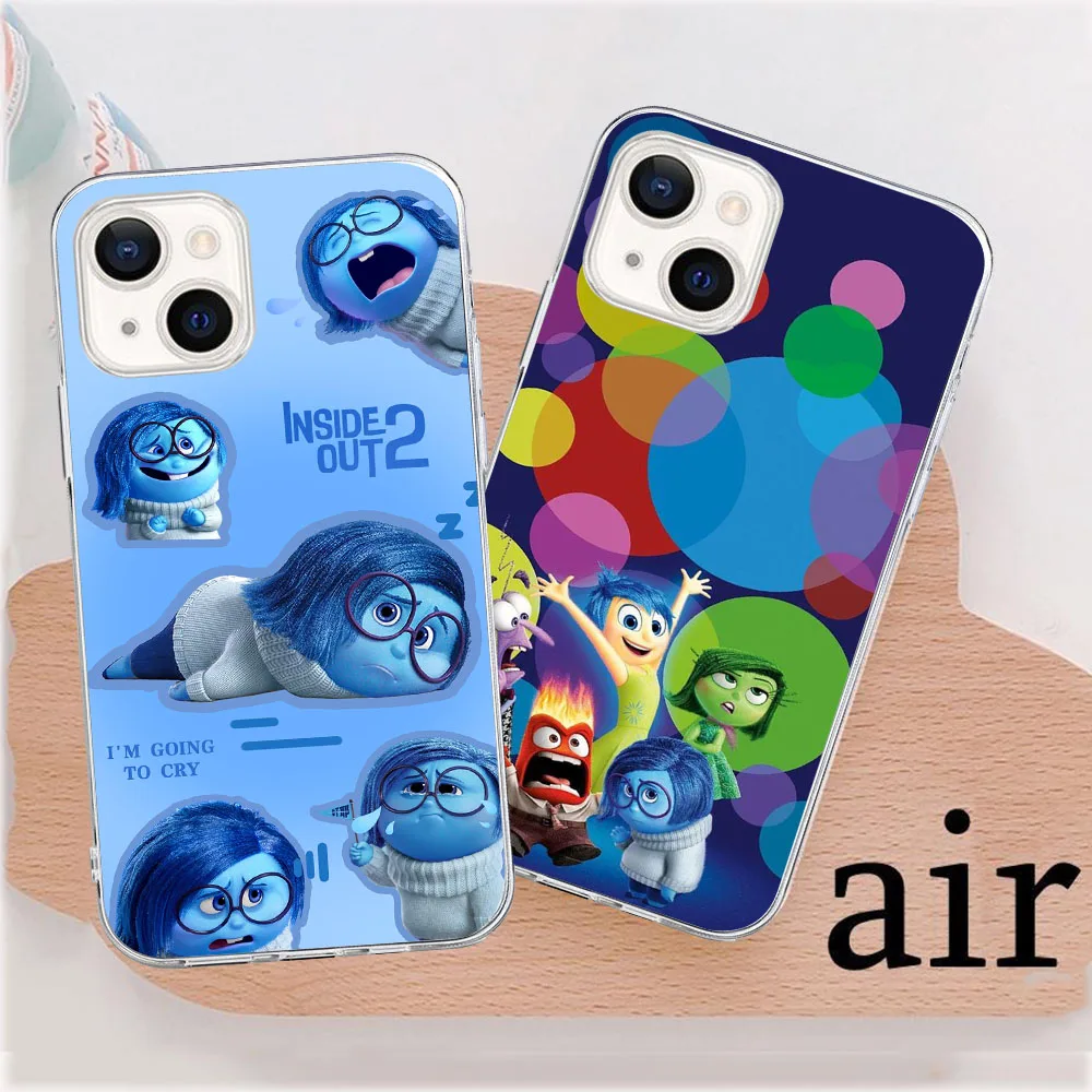 Мягкий чехол для Moto G52 G42 G32 G23 G22 G14 G84 E32 G62 G04 G24 G72 G71 G73 G34 G20 SD-37 Cartoon I-Inside Out 2