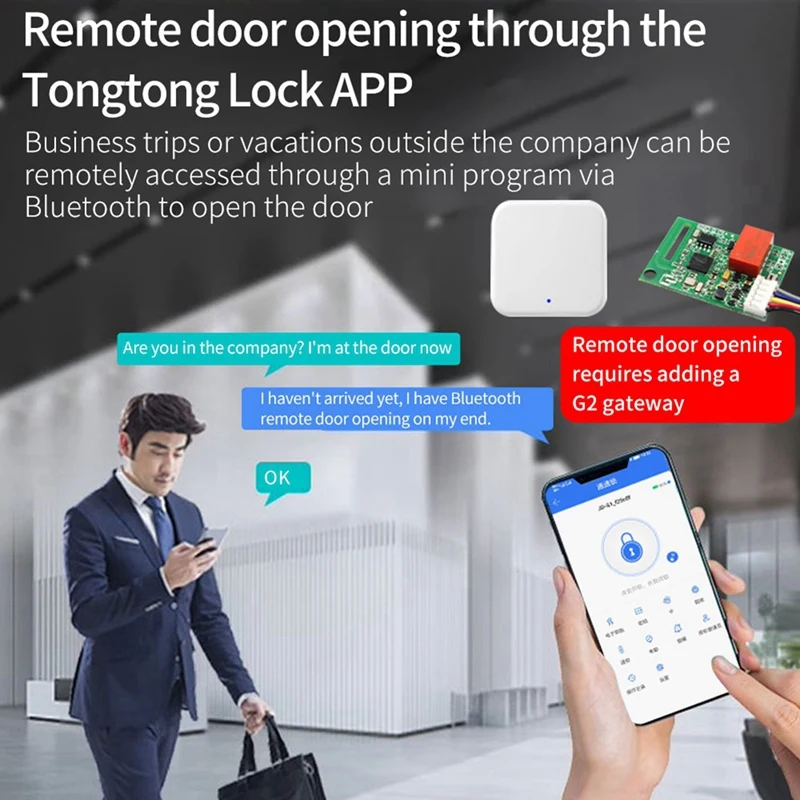 TTLOCK App удаленный электронный блокировочный модуль Плата блокировки релейный
