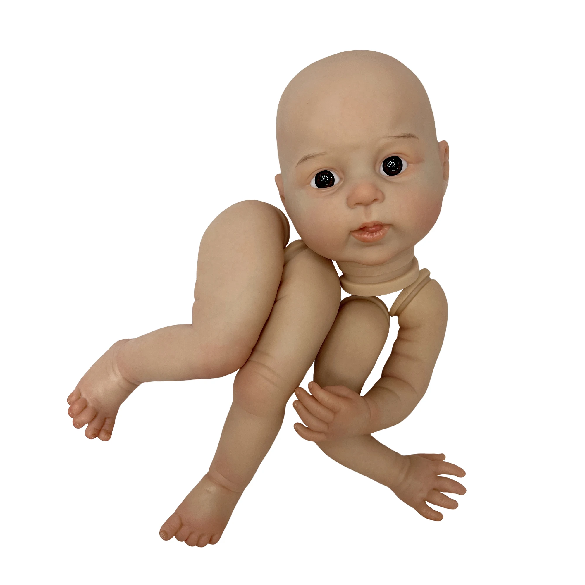 

Saskia About 20 Inch Handmade Bebe Doll Kits Painted already Reborn Doll Unassembly Handmade Bebe Newborn Doll Reborn Doll Kit