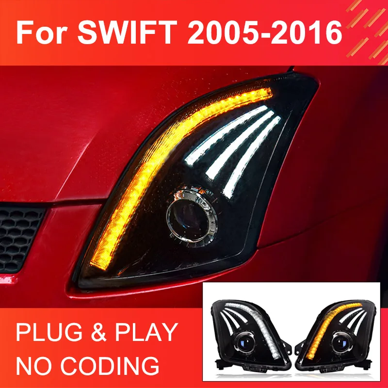 

Передние фары головного света для Suzuki Swift 2005-2016, 1 пара