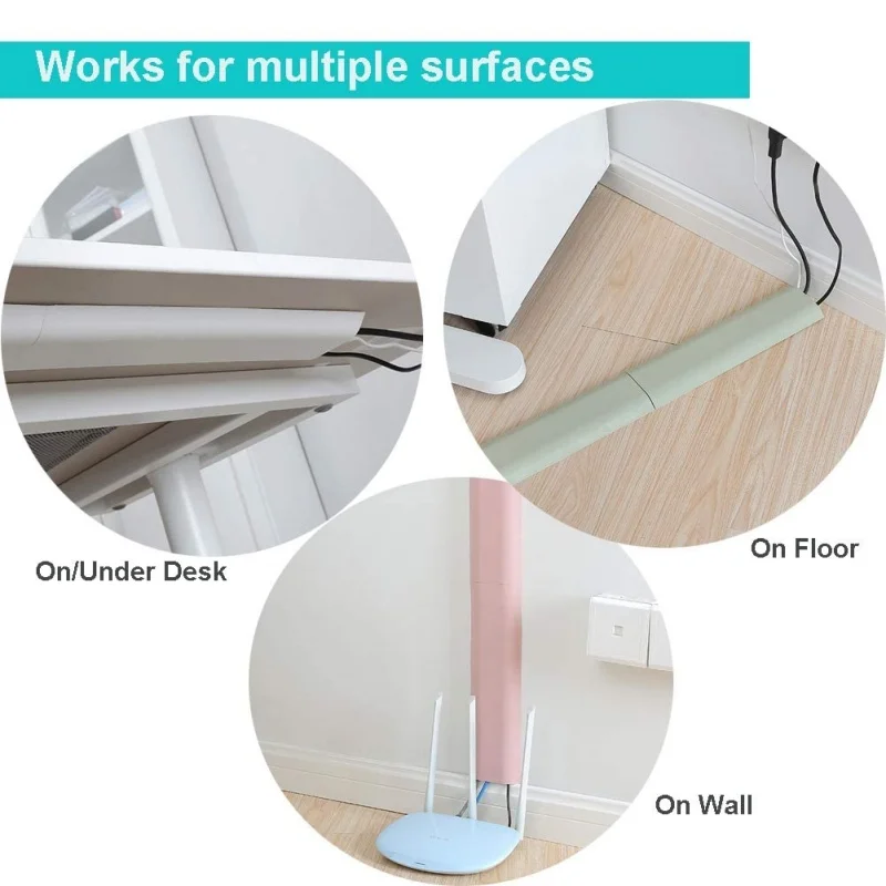 Клейкая стяжка крышка для прокладки кабелей скрывающий настенный зажим кабеля