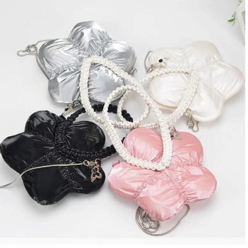 Новинка Осень-зима 2024 пуховая сумка французская космическая хлопковая губчатая