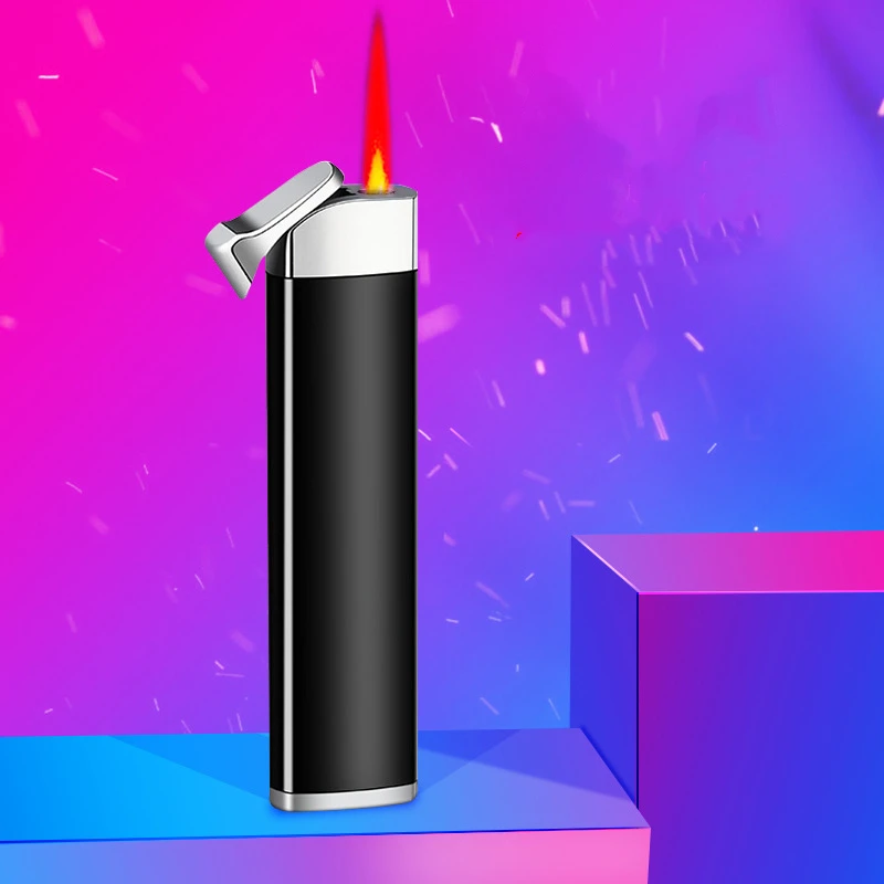 Windproof Inflatable Butane Lighter Smoking Accessories For Weed Cute For Girls Gadgets For Men