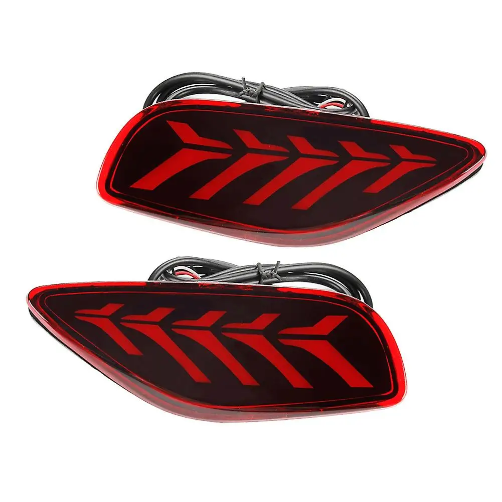 

1 Pair Car Led Turn Signal Reflector Rear Bumper Light Brake Light