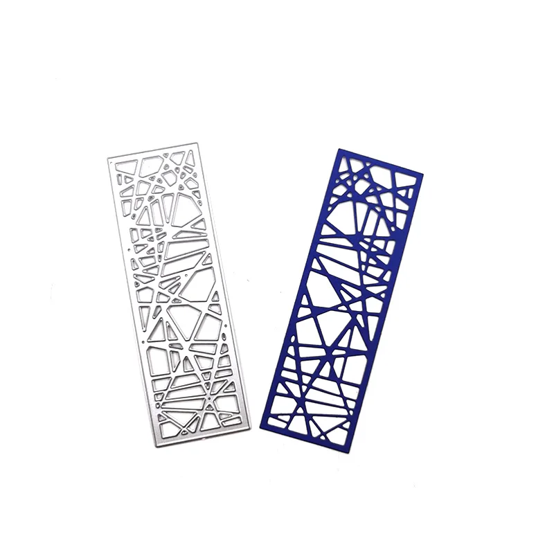 

Lace Metal Cutting Dies Long Rectangular Strip Frame Card Scrapbooking Stencil Cut Die For DIY Card Crafts Handmade