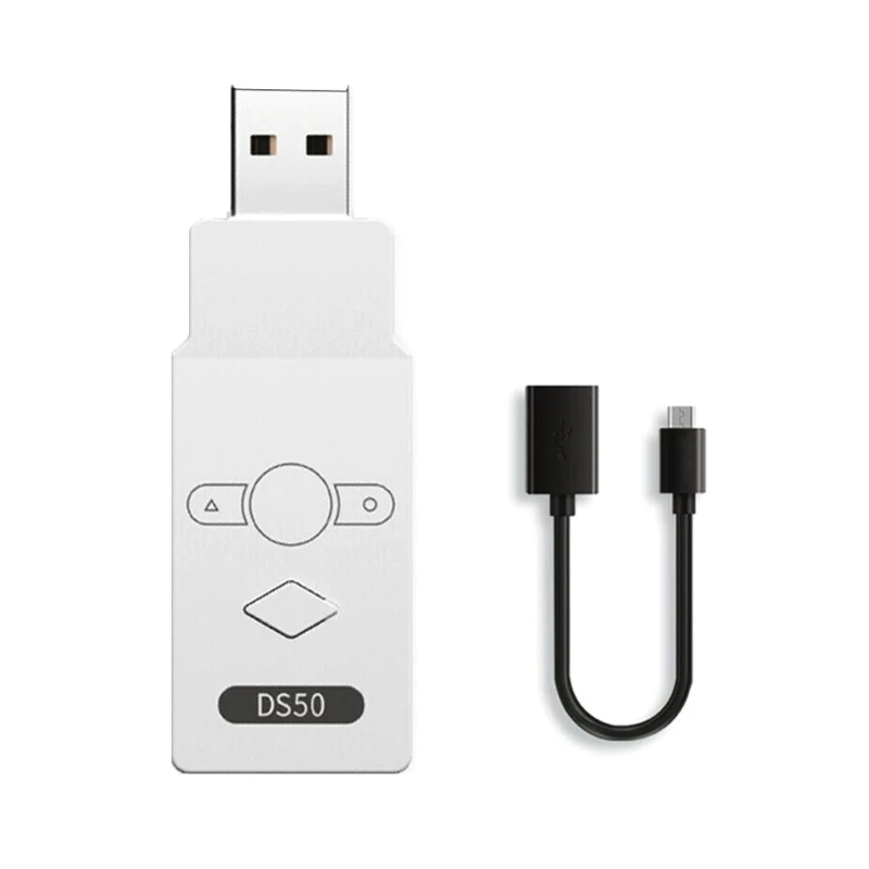

Upgraded DS50 Bluetooth-compatible Controller Converter Adapter Compact Size Plug & Replacement Suitable for Drop Shipping