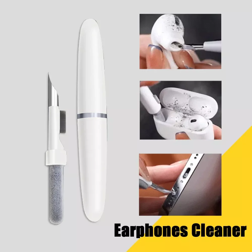 

Tkey 2Pcs Headphone Cleaning Pen Brush For Airpods Pro 1 2 3 Bluetooth Earphones Case Cleaning Tools for Huawei Cleaner Tools