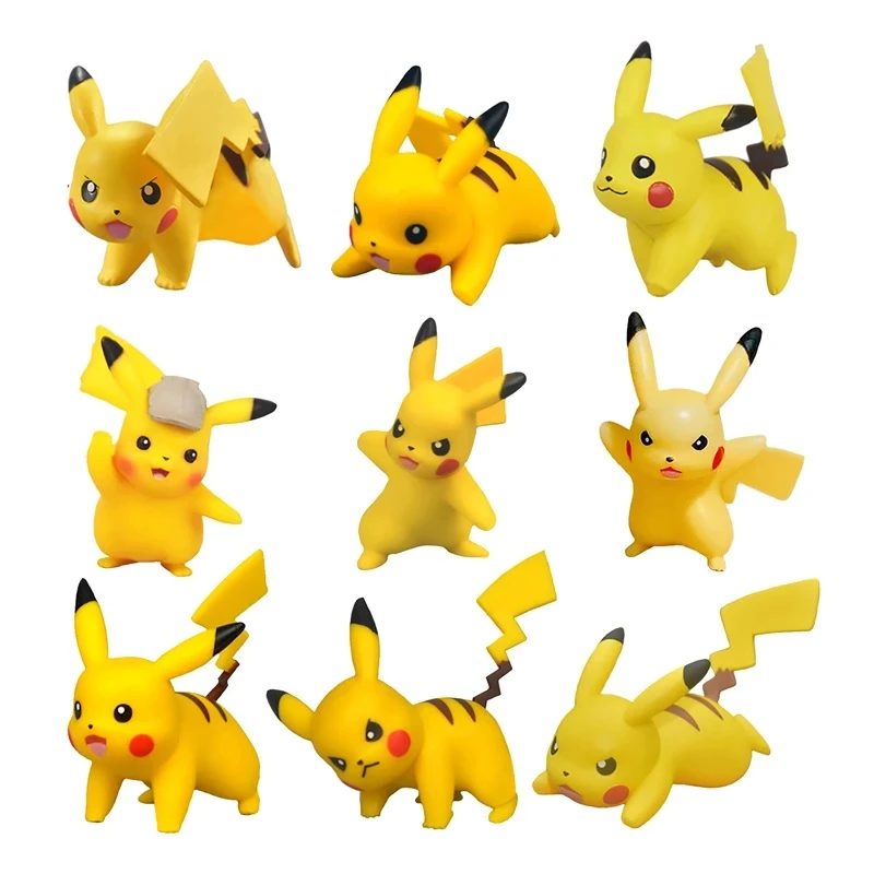 

Tomy Pokemon 3-9 см коллекция домашних животных Пикачу бродяга модели животных