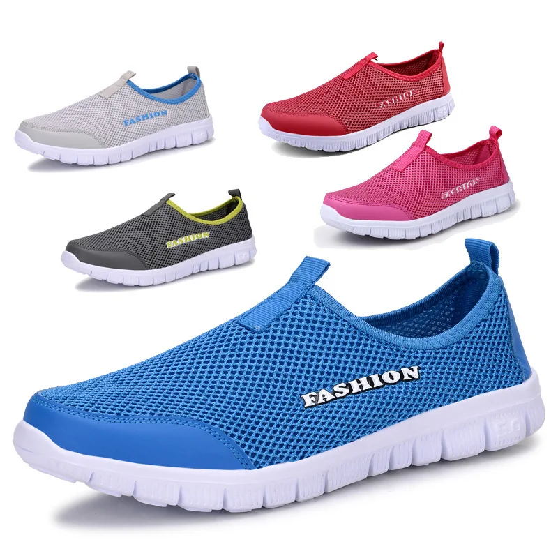 

Men Casual Sneakers Outdoor Sports Air Mesh Breathable Running Shoes Women Lightweight Quick Dry Comfortable Flats Loafers
