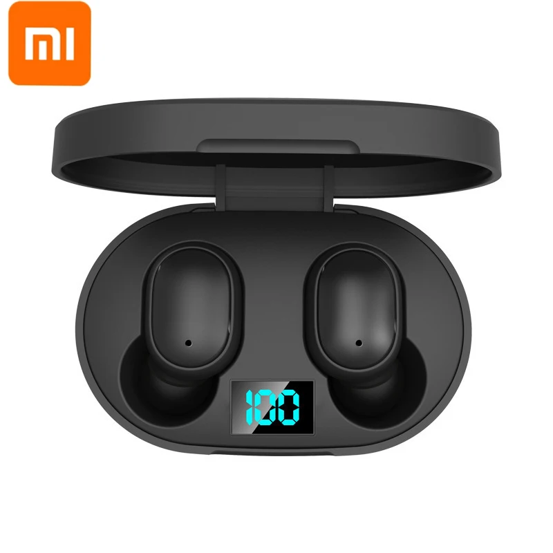 

xiaomi New Bluetooth 5.0 Wireless Headphones E6S Wireless Earbuds Sports TWS Noise Cancelling Microphone Xiaomi Wireless