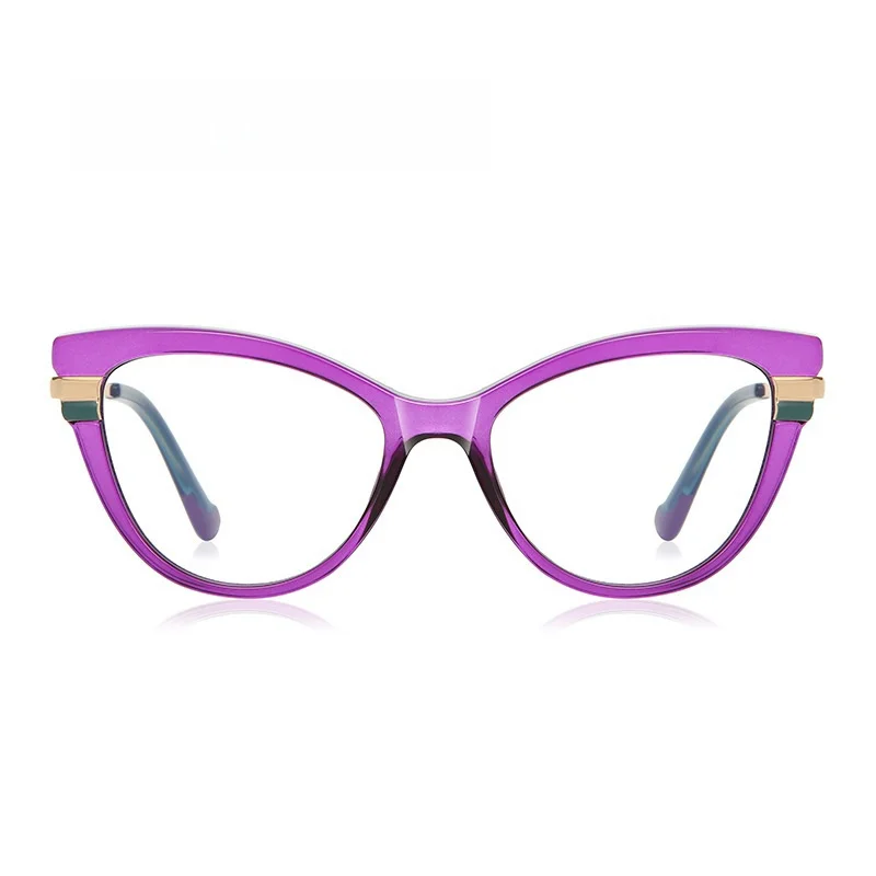 F · DRACON TR90 оправа для очков кошачий Глаз Модные женские очки чтения близорукость