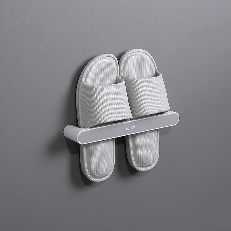 

Стеллаж для слива тапочек в ванную комнату, полка для хранения без отверстий в туалете, настенная полка для хранения, аксессуары, полка KC50JZ