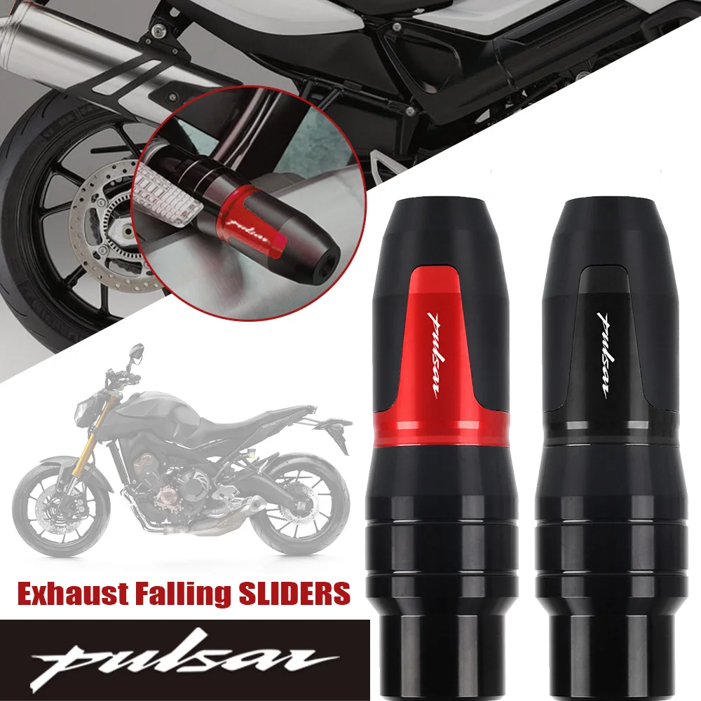 For Bajaj Pulsar 200 NS/200 RS/200 AS Motorbike CNC accessories Exhaust Frame Sliders Crash Pads Falling Protector