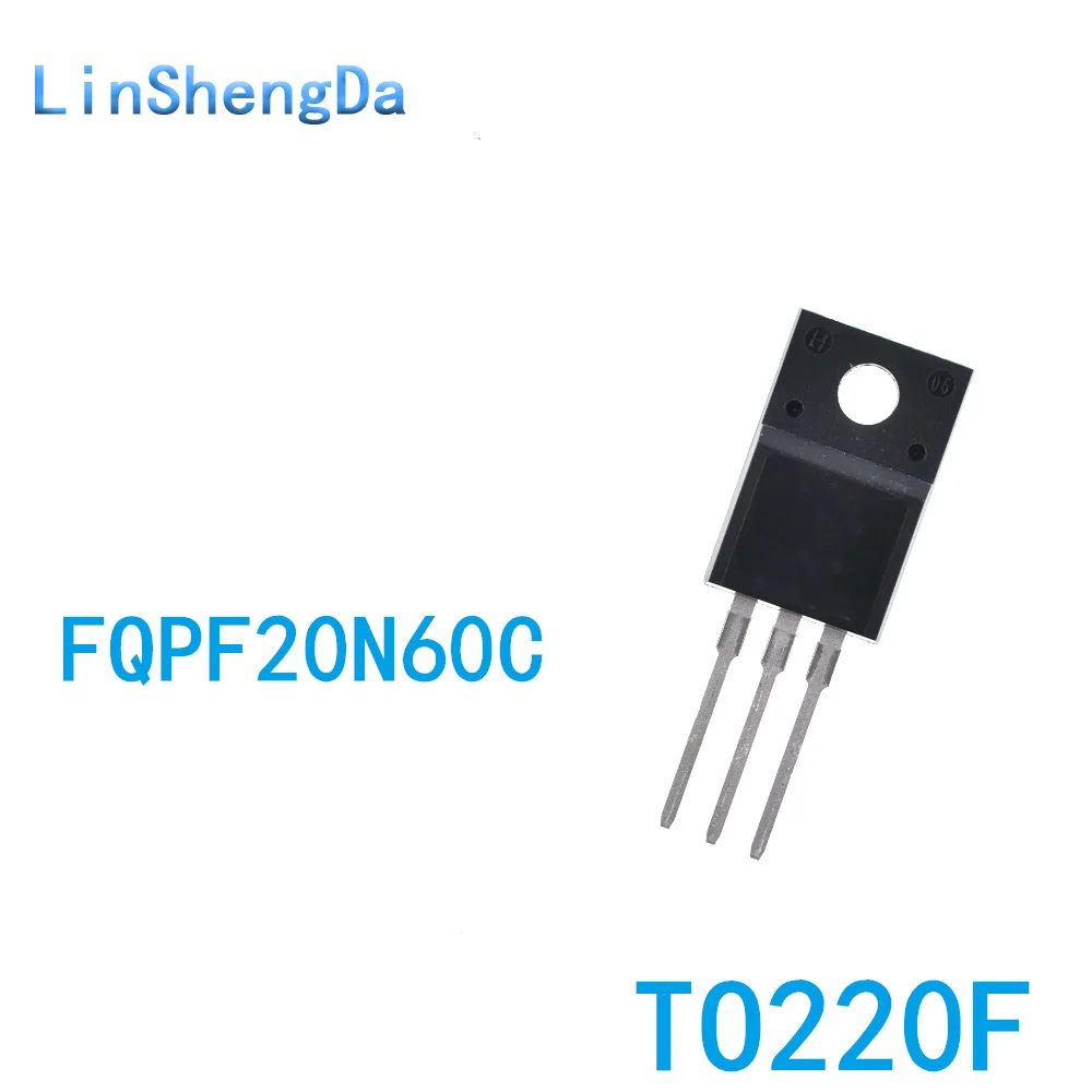 

10 шт. FQPF20N60C 20N60C 20N60 TO-220F встроенный MOSFET